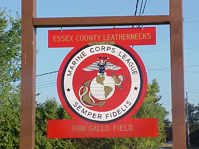 Essex County Leathenecks Sign